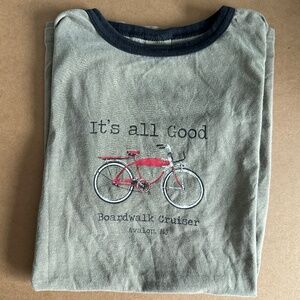 Men's Avalon, NJ Graphic Ringer Tee (S)